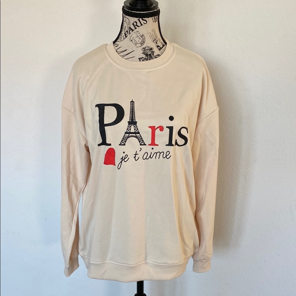 Cream Paris Graphic Sweatshirt